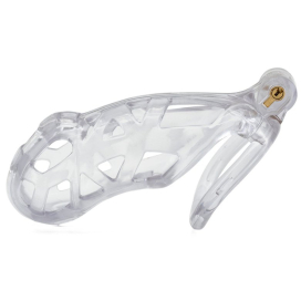 Cage de chasteté ROBAT 3XL de 12 x 3.7 cm Transparente 2