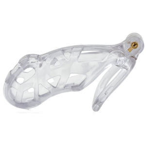 Cage de chasteté ROBAT 3XL de 12 x 3.7 cm Transparente