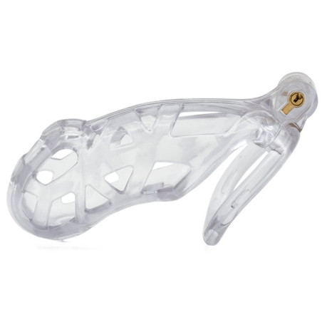 Cage de chasteté ROBAT 3XL de 12 x 3.7 cm Transparente