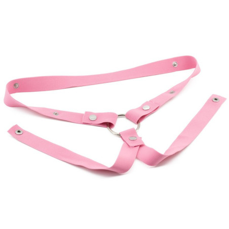 Support élastique pour Cage de chasteté Rose