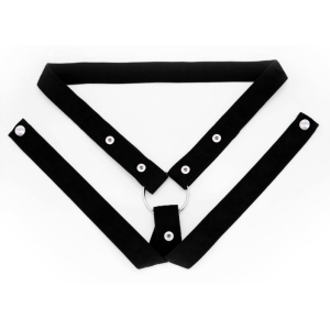 Support pour Cage de chasteté élastique Noir