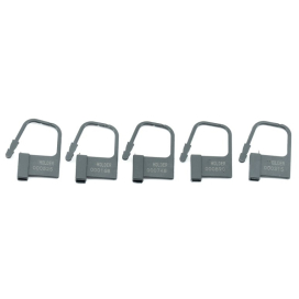 Lot de 5 CADENAS LOCK Numérotés Noir