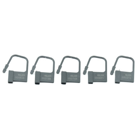 Lot de 5 CADENAS LOCK Numérotés Noir