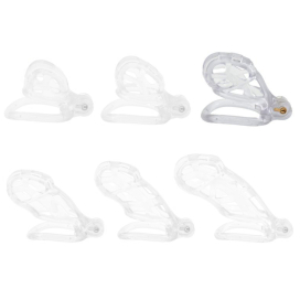 Cage de chasteté ROBAT L de 6.5 x 3.7 cm Transparente
