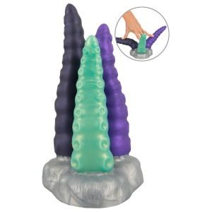 Triple Gode Monster TRI TENTAK 19 x 9.5 cm de Beasty Cocks