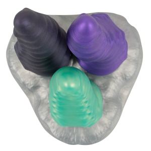 Triple Gode Monster TRI TENTAK 19 x 9.5 cm de Beasty Cocks