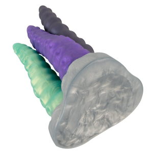 Triple Gode Monster TRI TENTAK 19 x 9.5 cm de Beasty Cocks