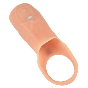 Manchon de pénis vibrant REAL SLEEVE 9.5 x 4.5 cm