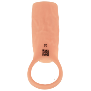 Manchon de pénis vibrant REAL SLEEVE 9.5 x 4.5 cm