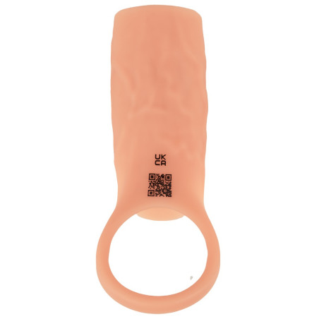 Manchon de pénis vibrant REAL SLEEVE 9.5 x 4.5 cm