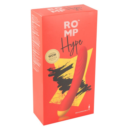 Vibromasseur HYPE 17 x 3.6cm Rouge