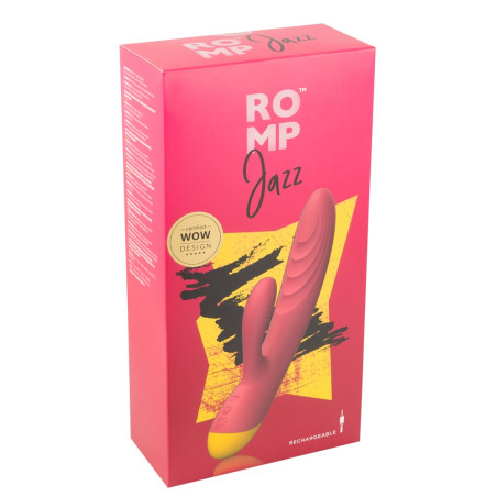 Vibro Rabbit JAZZ 14 x 3.7cm Rouge