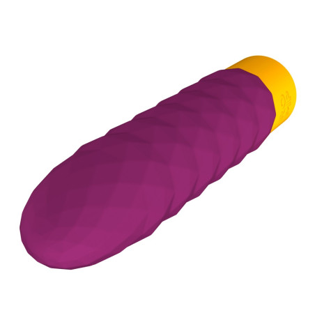 Vibromasseur BEAT 13 x 3.3cm Violet