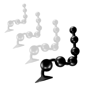 Boules anales Silicone SOMASS XL 58 x 7.8 cm Noires