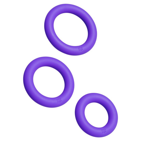 Lot de 3 Cockrings REMIX TRIO Violet