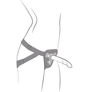 Gode Ceinture PICCOLO PEGGING KIT 12.5 x 3cm