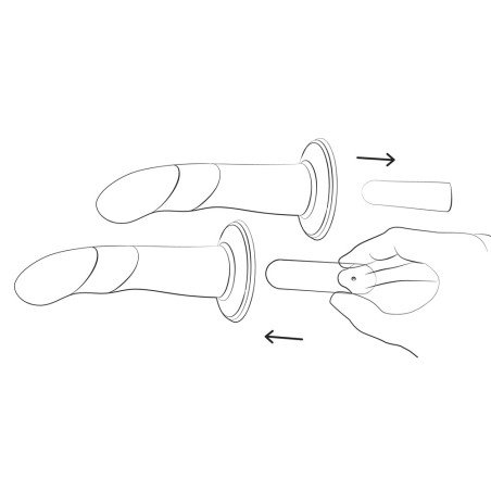 Gode Ceinture PICCOLO PEGGING KIT 12.5 x 3cm