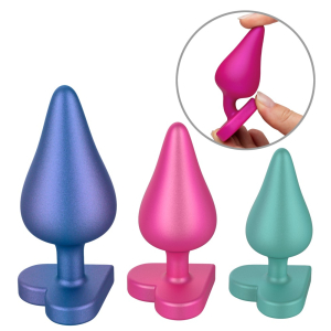 Kit de 3 Plugs en silicone LUSTER