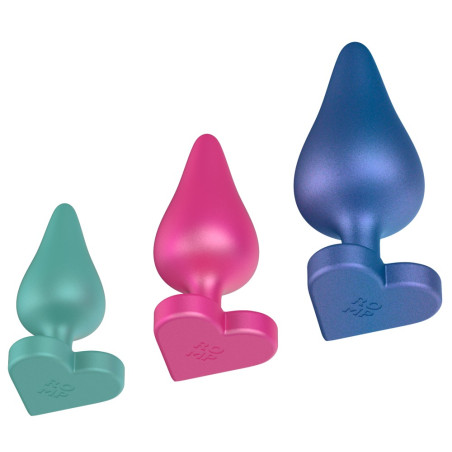 Kit de 3 Plugs en silicone LUSTER