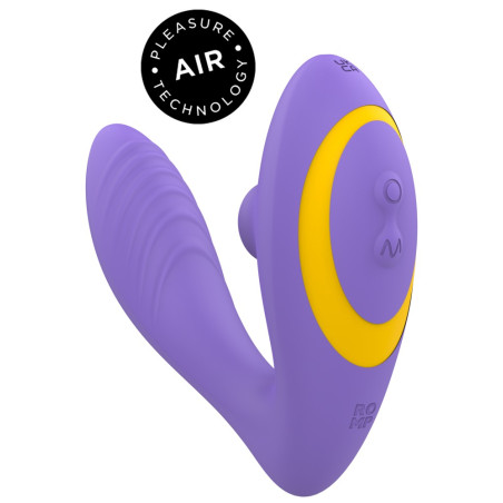 Double Stimulateur REVERB 12 x 3.7cm Violet