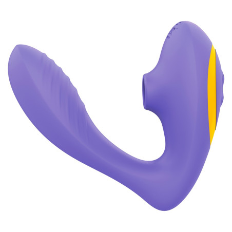 Double Stimulateur REVERB 12 x 3.7cm Violet
