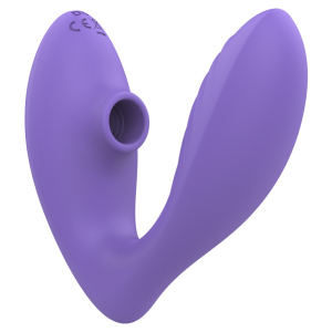 Double Stimulateur REVERB 12 x 3.7cm Violet