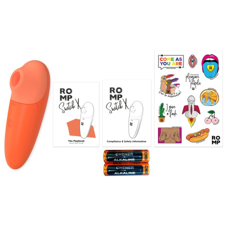 Stimulateur de Clitoris SWITCH X Orange