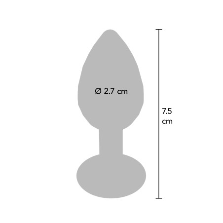Plug Bijou DISCO DIAMOND S 6 x 2.6 cm