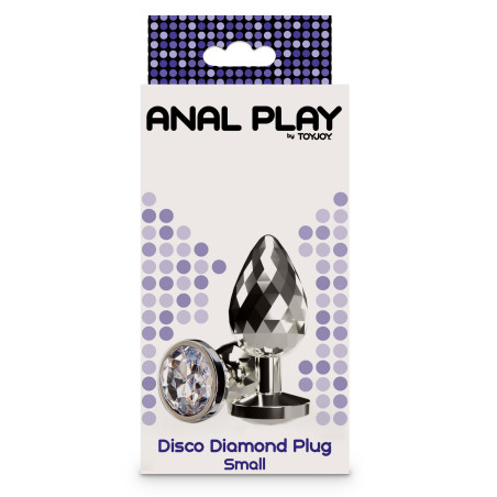 Plug Bijou DISCO DIAMOND S 6 x 2.6 cm
