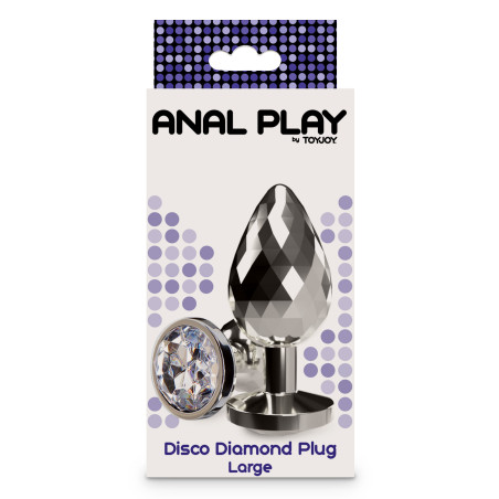 Plug Bijou DISCO DIAMOND L 8.5 x 3.8 cm