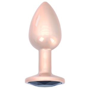 Plug Bijou SHINE LIKE A STAR 6 x 2.7cm Or Noir