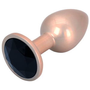 Plug Bijou SHINE LIKE A STAR 6 x 2.7cm Or Noir