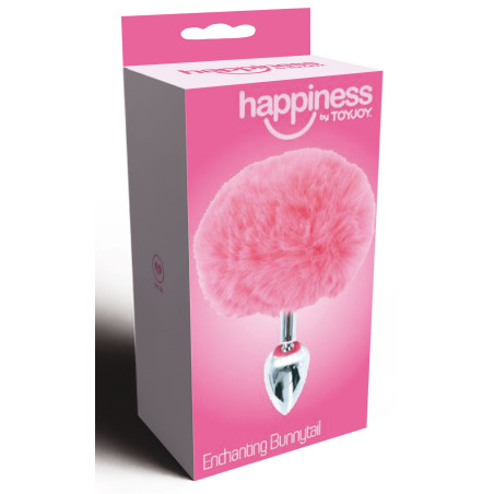 Plug Queue de Lapin ENCHANTING BUNNYTAIL 5 x 2.8 cm Rose