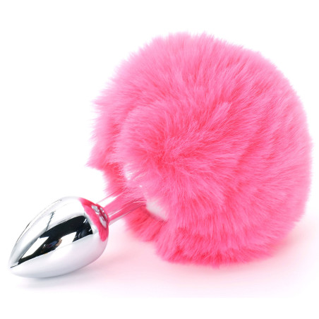 Plug Queue de Lapin ENCHANTING BUNNYTAIL 5 x 2.8 cm Rose