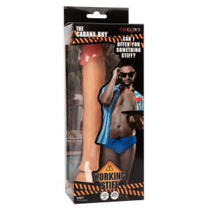 Gode Réaliste THE CABANA BOY 17.5 x 4cm