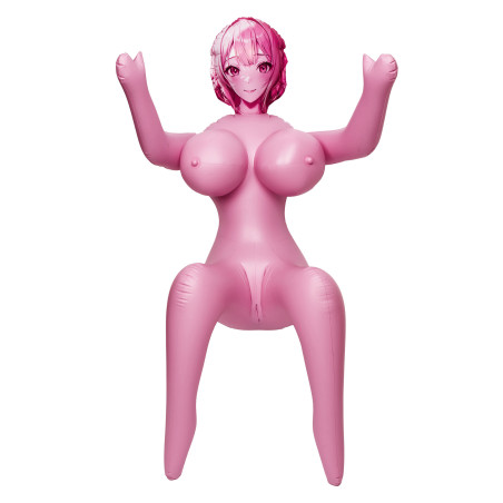Poupée Gonflable MIMI 2 Entrées Rose