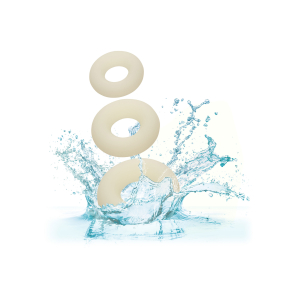 Pack de 3 Cockrings phosphorescents de ALPHA RING