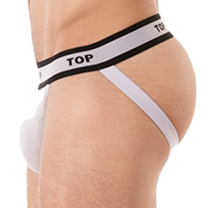 Jockstrap TOP Blanc par Barcode Berlin