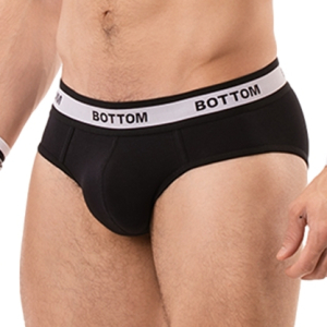 Backless BOTTOM Noir de Barcode Berlin