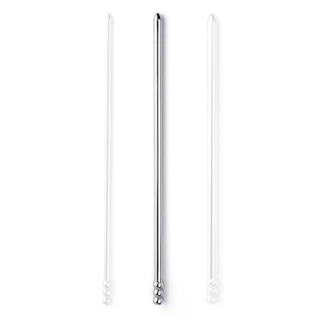 Tige d'urètre en métal PRONC M de 24 cm avec Diamètre 8 mm