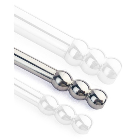 Tige d'urètre en métal PRONC M de 24 cm avec Diamètre 8 mm