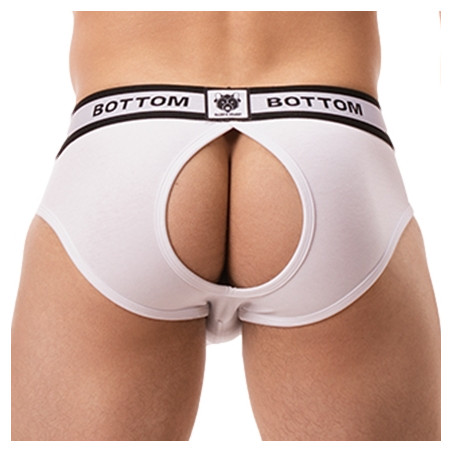 Backless BOTTOM Blanc de Barcode Berlin