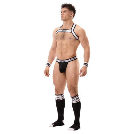 String cache-sexe BOTTOM Noir par Barcode Berlin