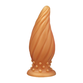 Plug Silicone SPIRAL PIK XL 21 x 8 cm Or 2