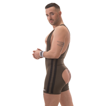Body Backless DASTIN Kaki par Barcode Berlin