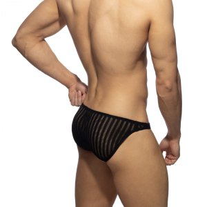 Slip sexy HORNY BIKINI Noir de Addicted