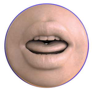 Masturbateur Réaliste Fleshlight BOOST BLOW Bouche Light