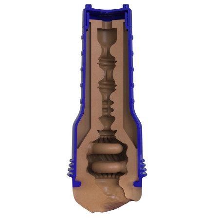 Masturbateur Réaliste Fleshlight BOOST BANG Dark Café