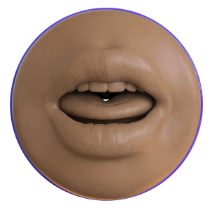 Masturbateur Réaliste Fleshlight BOOST BLOW Bouche Dark