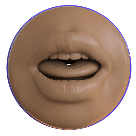 Masturbateur Réaliste Fleshlight BOOST BLOW Bouche Dark